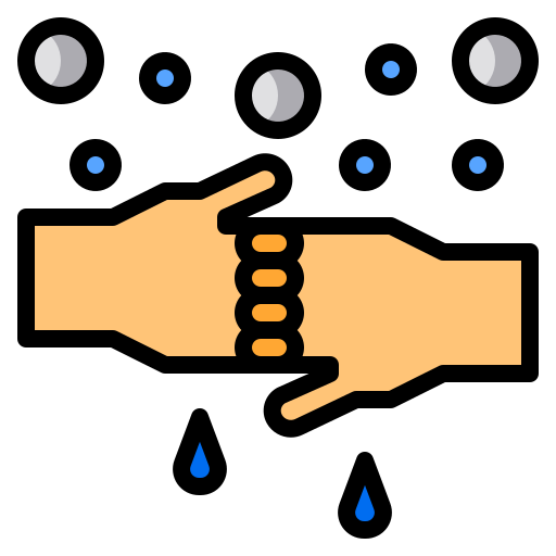 Washing hands